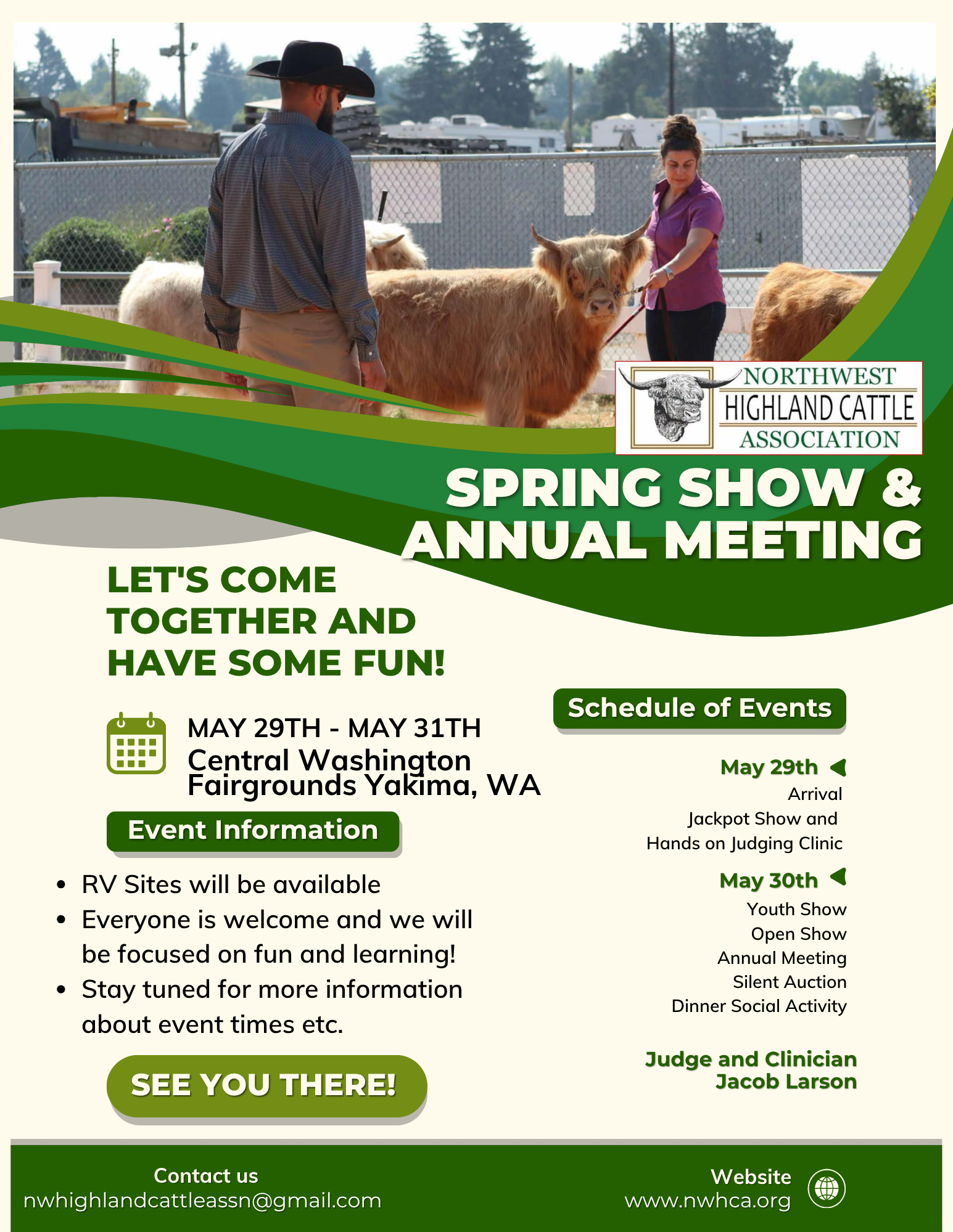NWHCA Spring AHCA Sanctioned ROE Show 