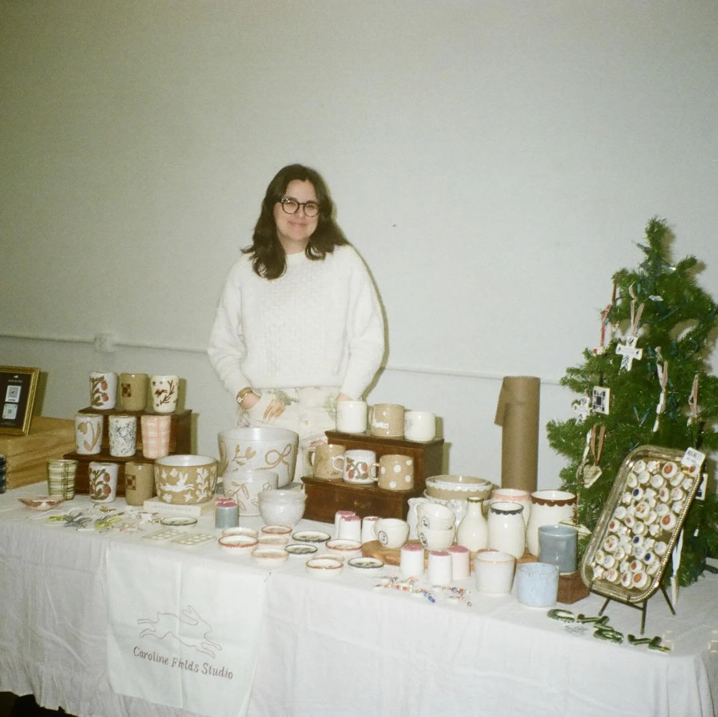 Thank you for all the support in 2025 and at my FIRST market ever! More to come. 🐇