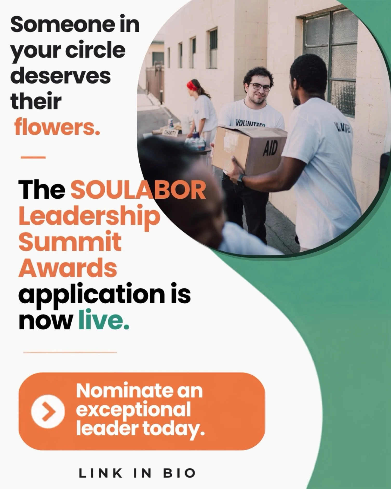 Someone in your circle deserves their flowers&hellip;it&rsquo;s time to give them to them! 💐✨ Applications and nominations for the SOULABOR Leadership Summit Awards are officially LIVE!

We&rsquo;re honoring real leaders, changemakers, and community