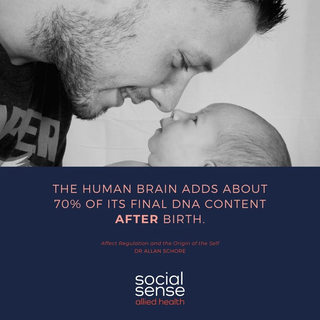 Nature loads the gun, nurture pulls the trigger and the environment is the bullet! A simple analogy for the ultra complex and very delicate interaction of DNA, relationships and surroundings.