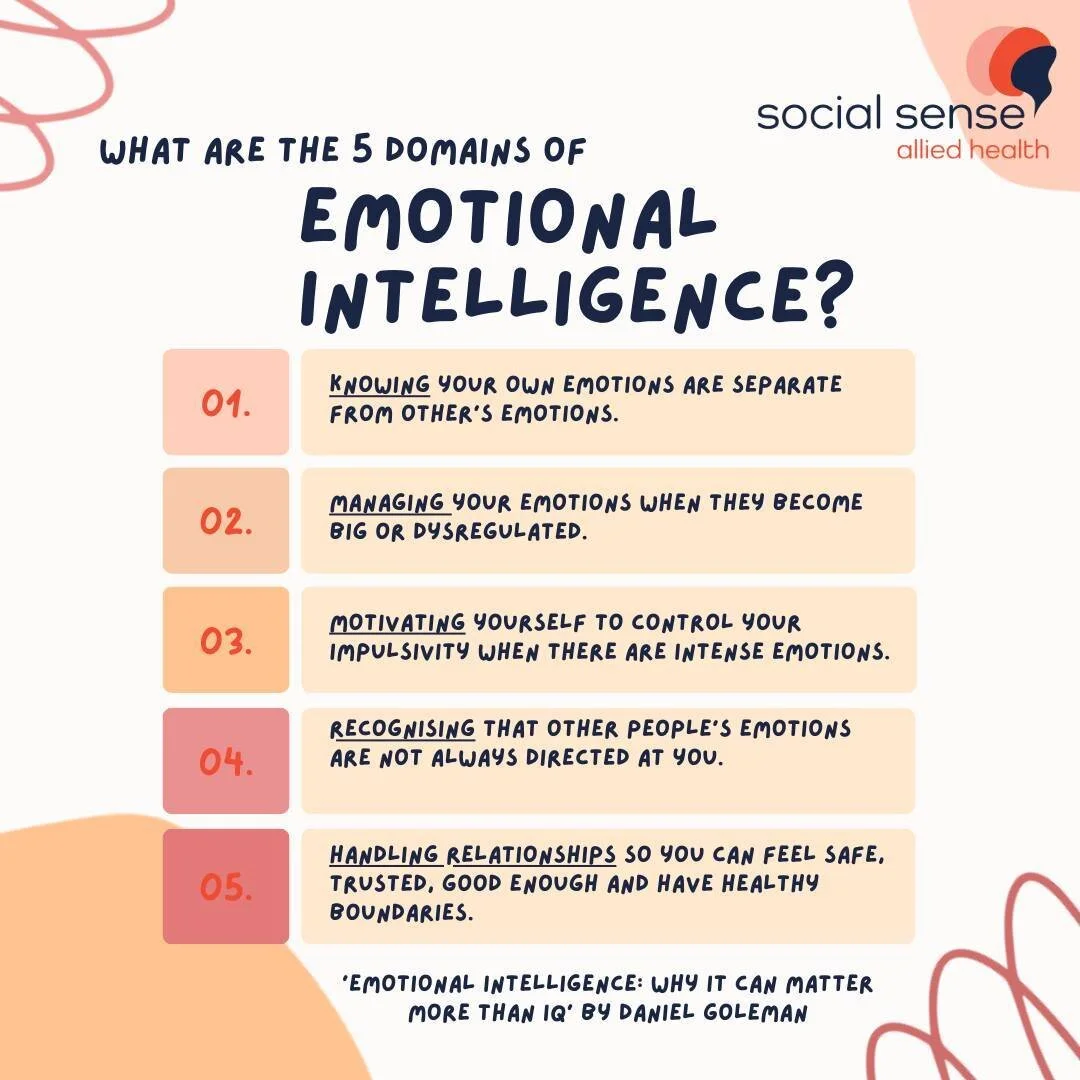 In therapy sessions we always talk about "not borrowing other people's emotions" or otherwise called emotional attunement. Emotional intelligence helps you recognise and separate your emotions whilst still maintaining empathy and concern. ?