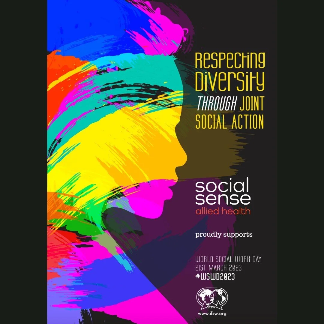 It is International Social Work Day on 21 March! We support all the great social workers we collaborate with! @IFSWglobal #ISWD #WSWD2023 #AASW 🫡