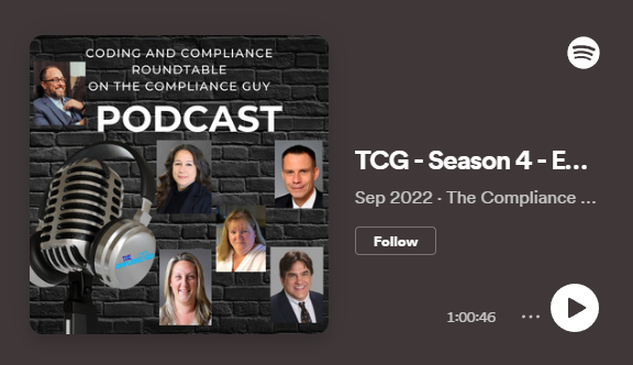 TCG - Season 4 - Episode 26 - Monday Coding and Compliance Roundtable