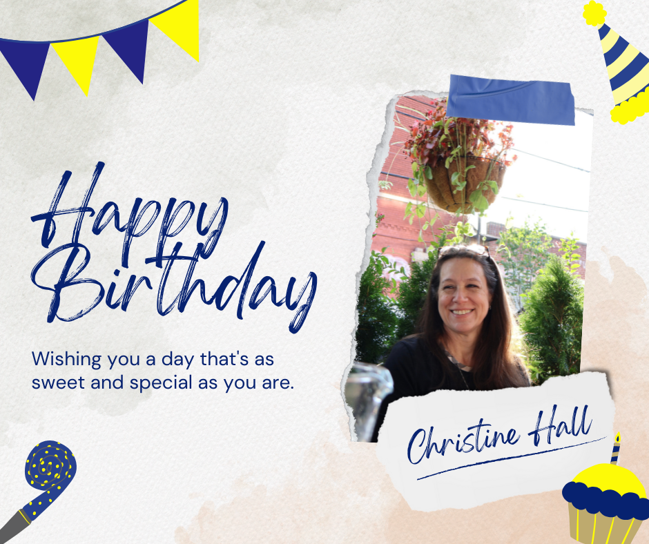 Happy Birthday, Christine!