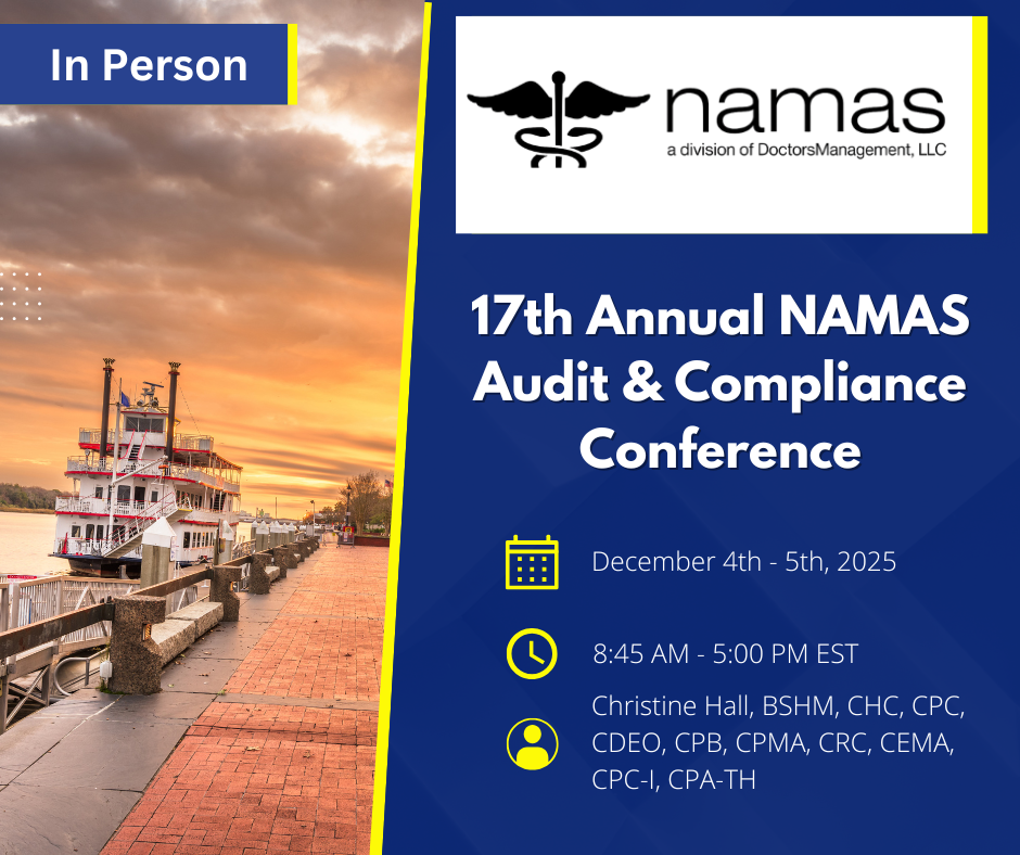 17th Annual NAMAS Audit & Compliance Conference
