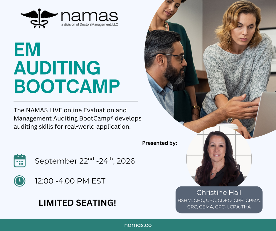 Evaluation &amp; Management Auditing BootCamp