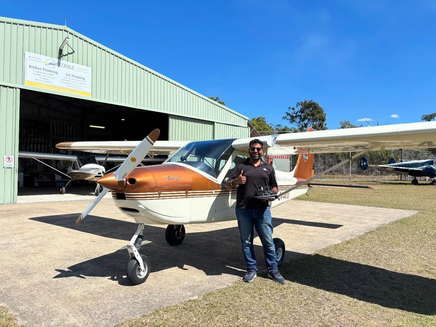 Congrats to the newest passenger endorsement holder. Well done Mohit 👍
#strikeaviationtraining
#passenger
#tecnam