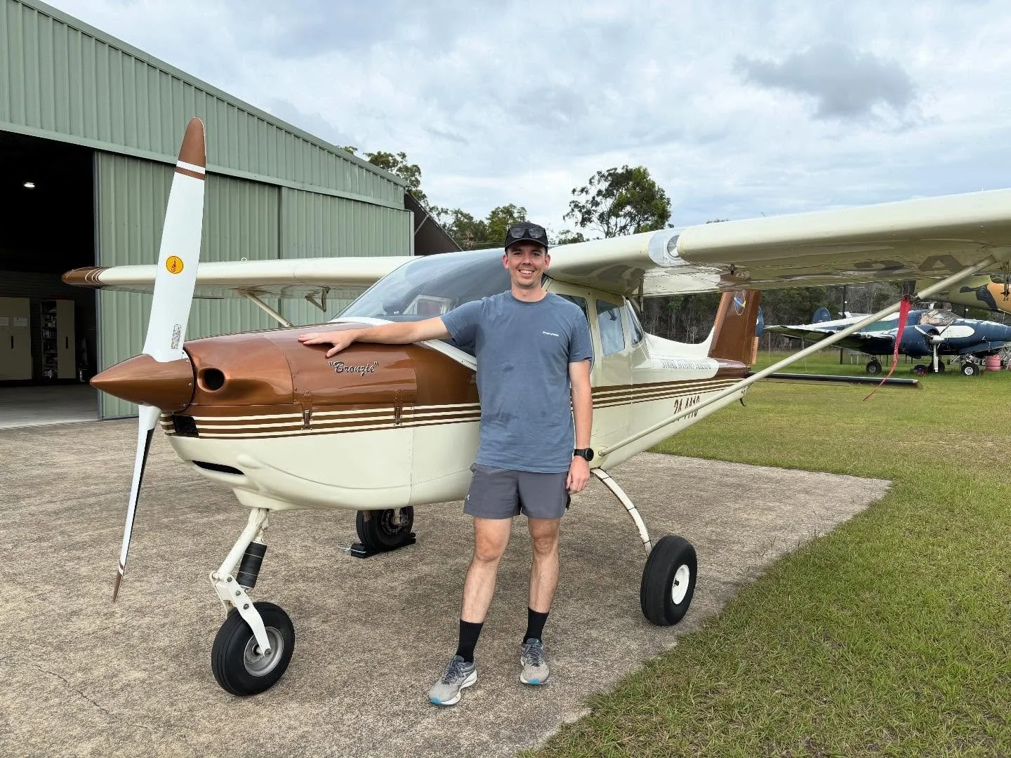 Woohoo big congratulations to Sean for completing his RPC flight test today 👍 

#strikeaviationtraining
#RPC
#tecnamaircraft