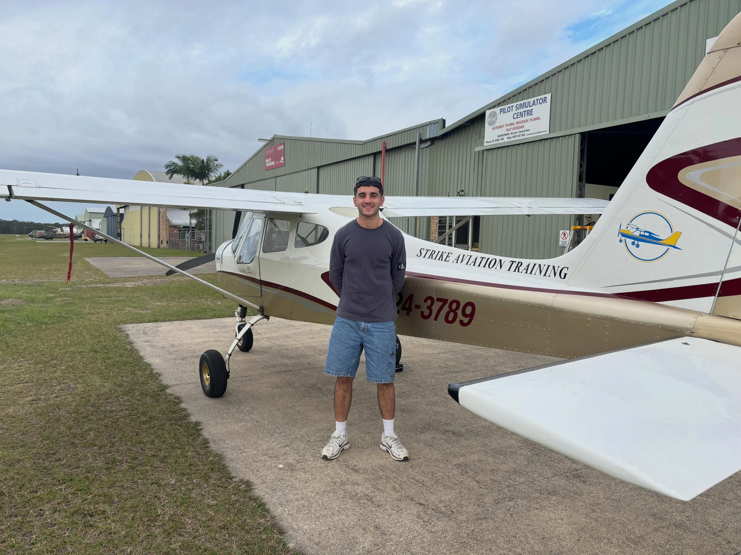 Meet the newest RPC holder, Kas. Well done 👍 

#strikeaviationtraining
#rpc
