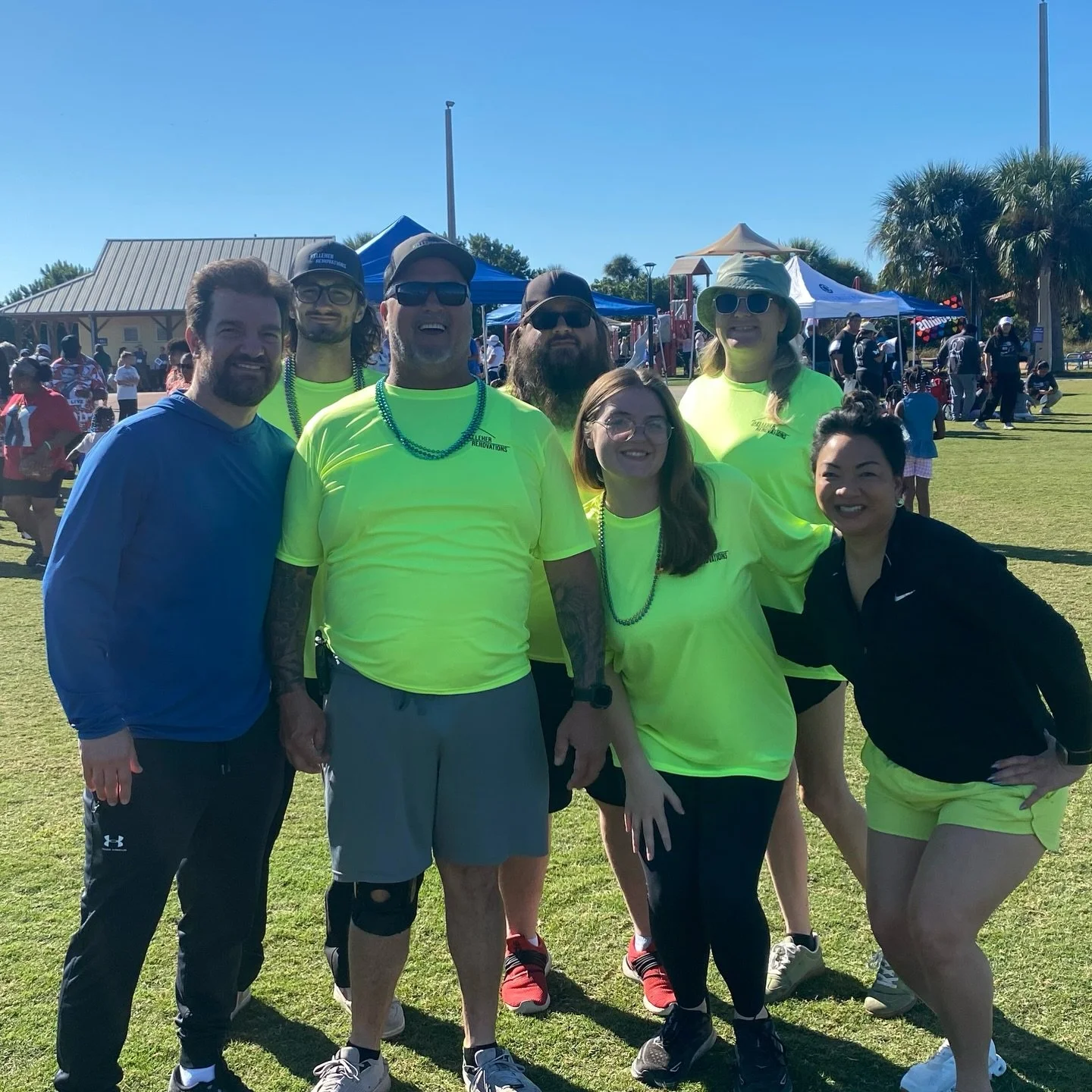 this past Sunday our team at Kelleher Renovations walked our local #afspoutofthedarknesswalk to raise money for suicide prevention ! ✨ 

we&rsquo;re blessed to have been part of a community effort that aligns with us personally, and are proud to have