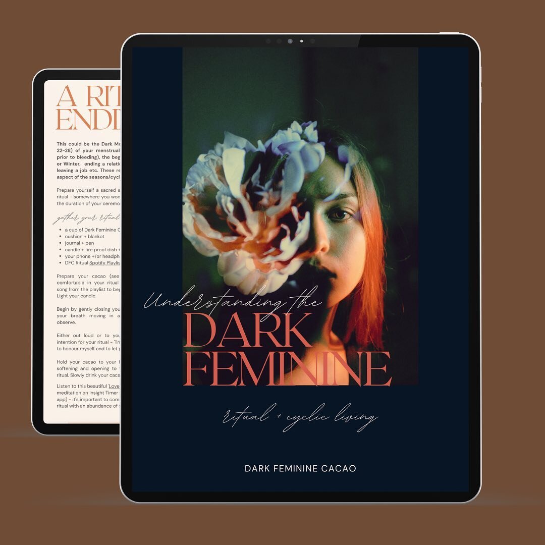 Have you wondered what Dark Feminine means? I&rsquo;ve put together this beautiful resource for you, when you invite Dark Feminine Cacao into your world I&rsquo;ll send you this gift. It will help demystify the dark feminine, offer a way to embrace a