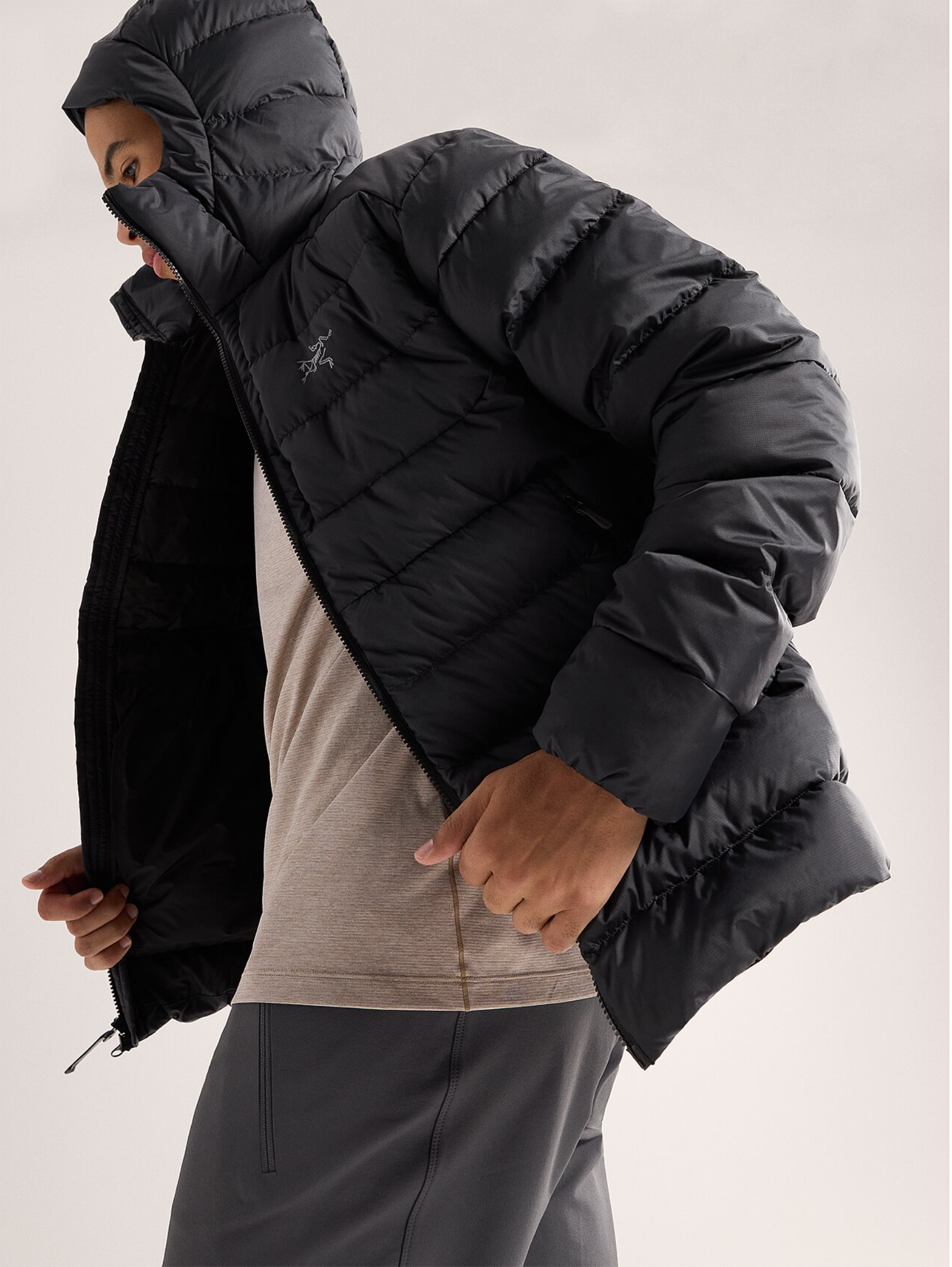Arc'teryx E-commerce photography shot by active lifestyle photographer Miles Clark