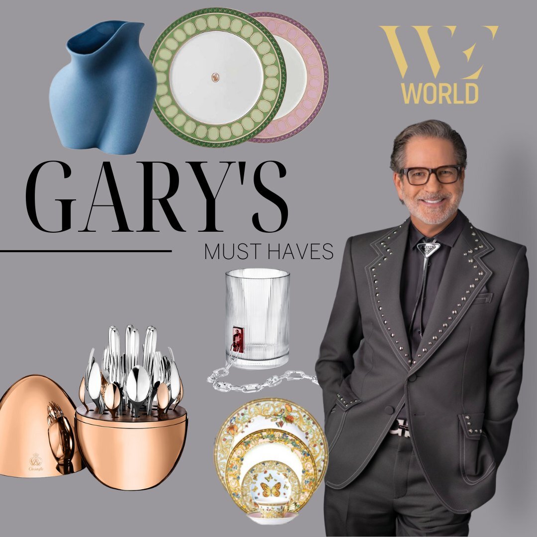 From @baccarat to @swarovski, every issue of WE World features @garyharlan&rsquo;s must haves! With an eye for perfection, luxury and beauty, his list exemplifies it all.

Visit the link in our bio to subscribe to the newest issue of WE World Magazin