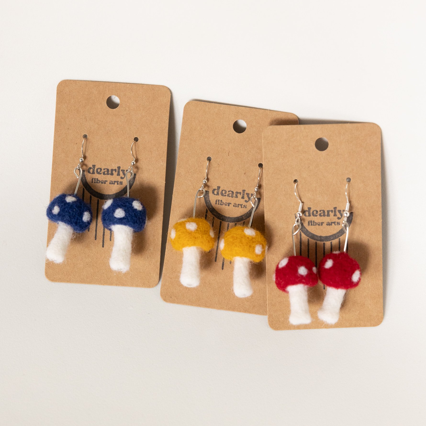 Mushroom Earrings