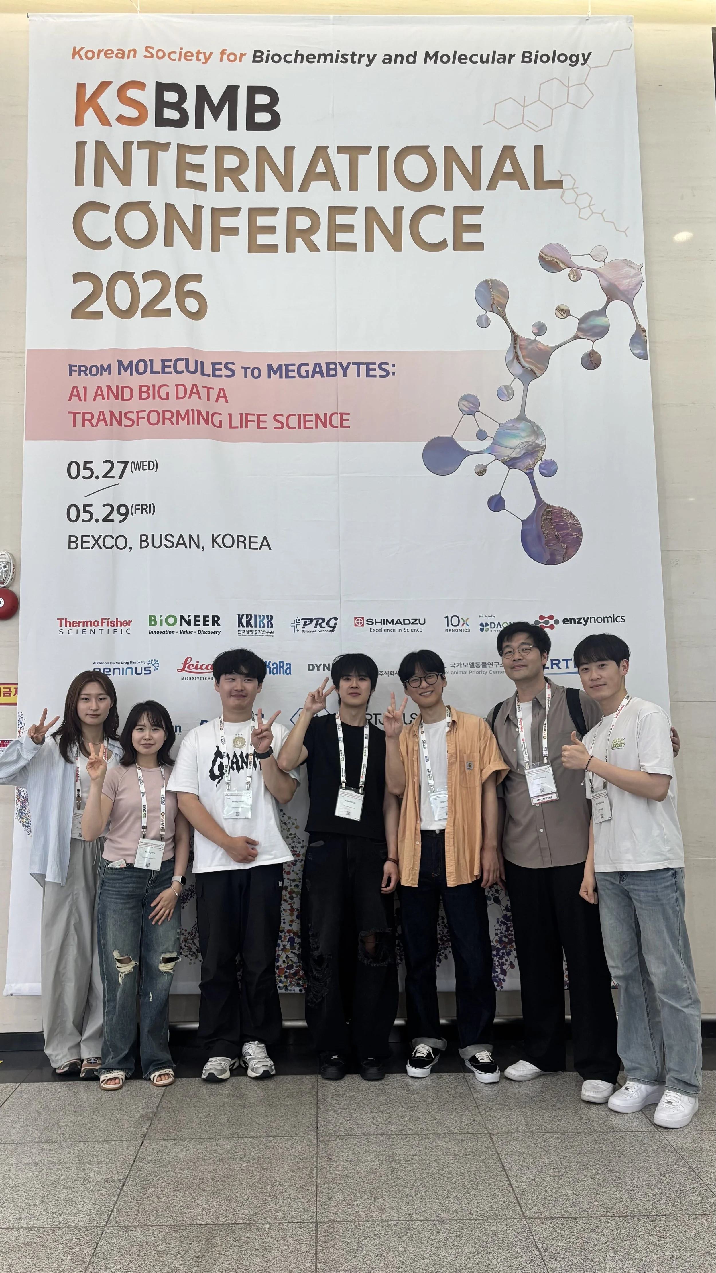 [2026.05.27-29] We attended 2026 KSBMB International Conference @Busan