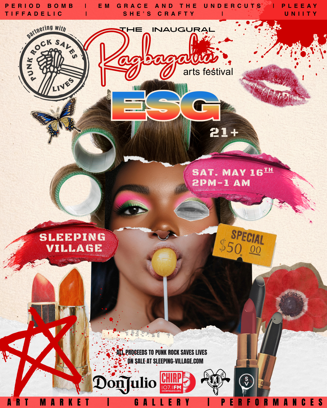 Ragabagalia Festival ! Supporting ESG!!!