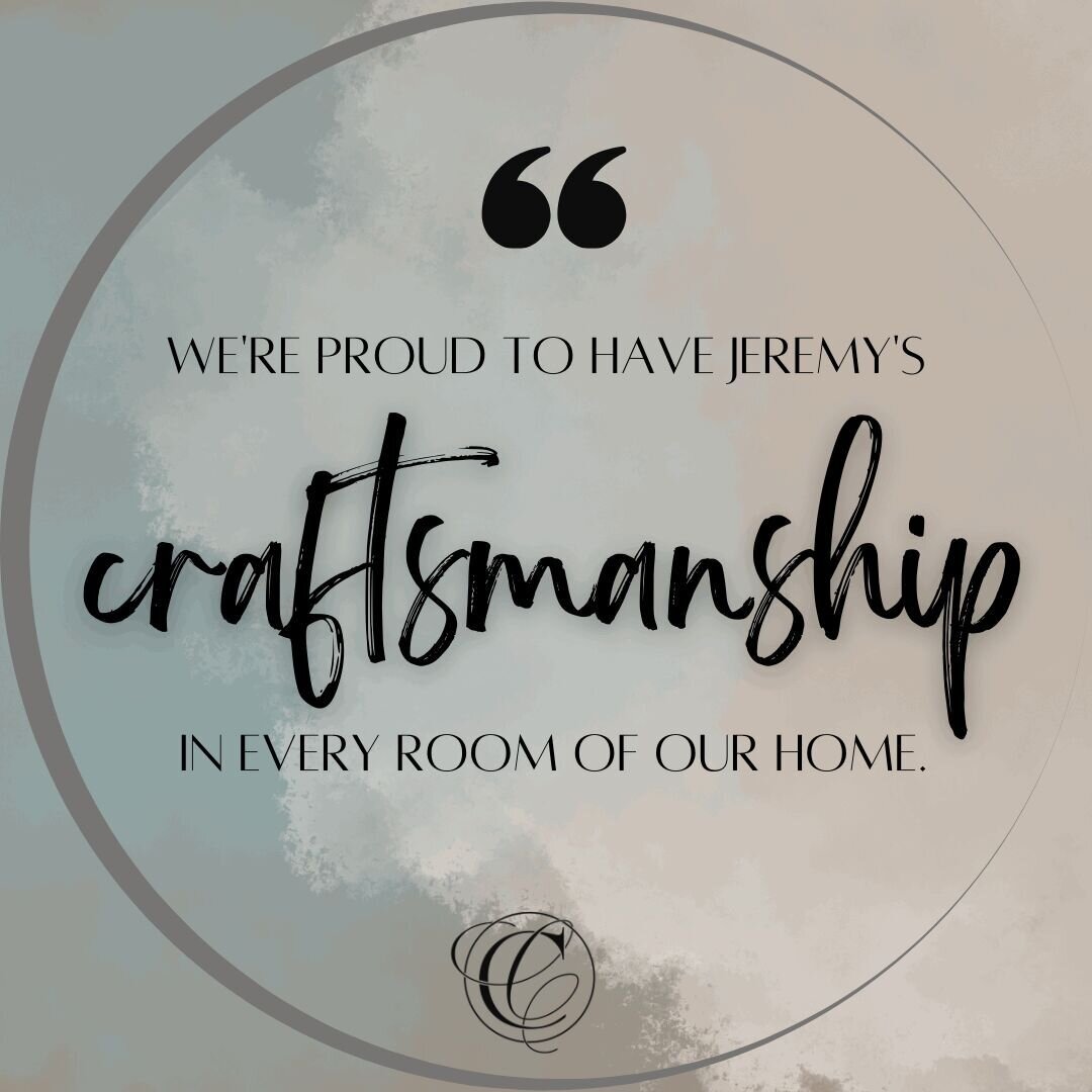 [Customer Chronicles]

Craftsmanship is forged from countless hours, years, and decades of refining a unique blend of skills. 

At Coates Creek Cabinetry, we thrive on pushing limits and exploring unique paths. The result? True artistry in every crea