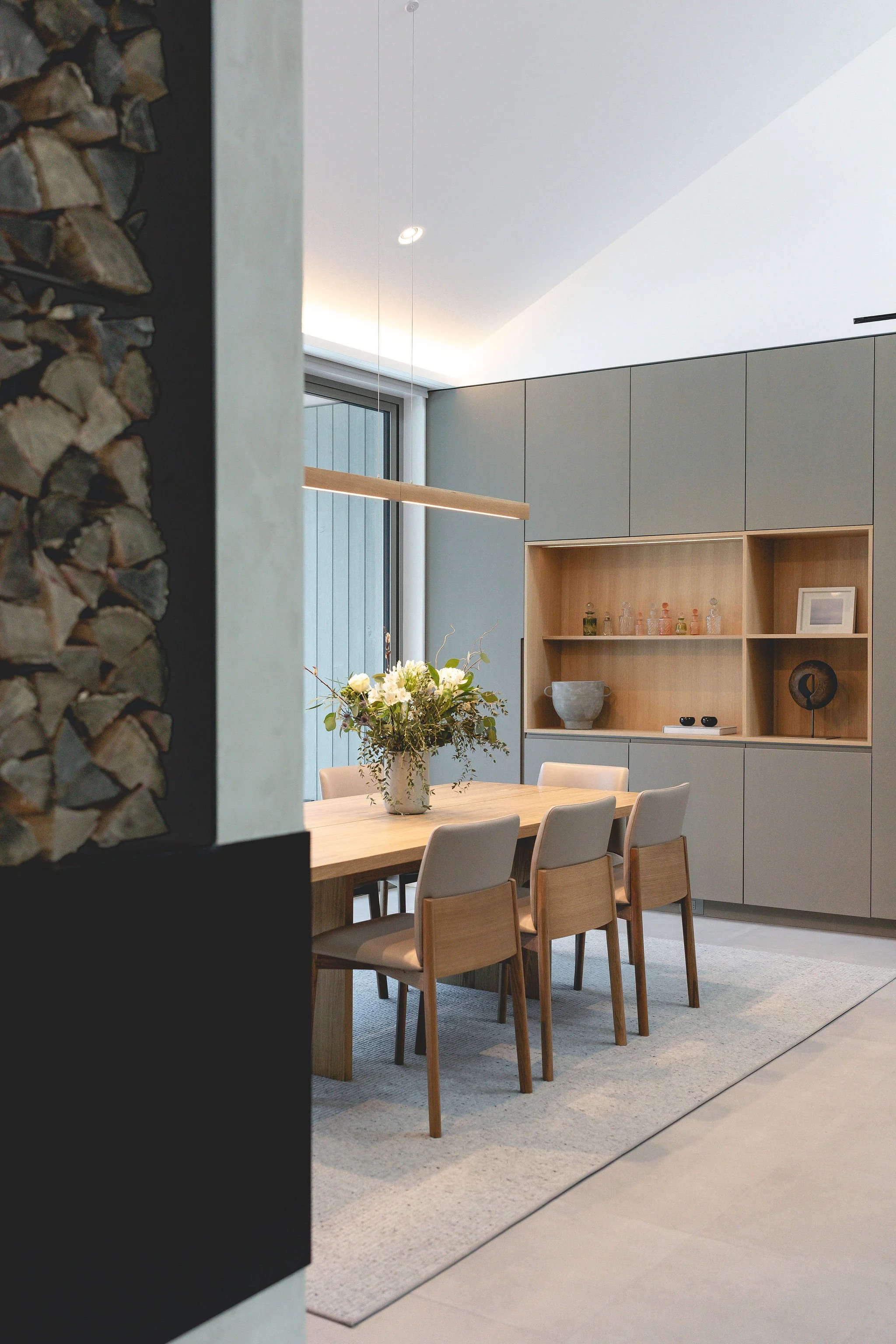 Ridge House, Dining Room, Built In