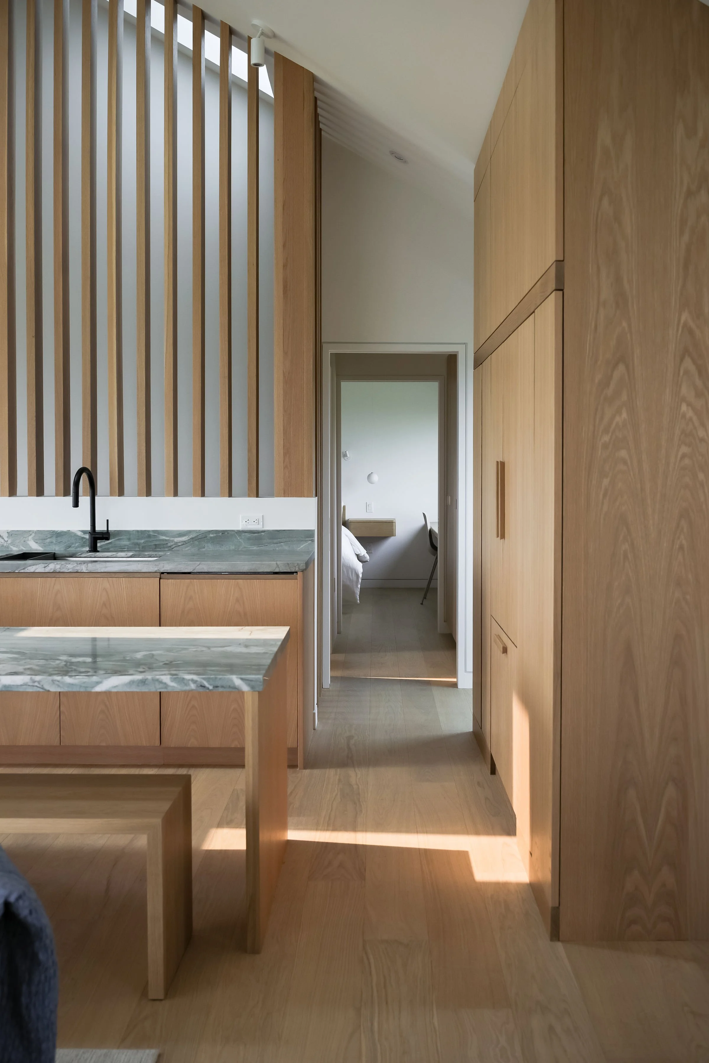  Kitchen, Built Ins, Furniture, Zen Wall, Hallway 