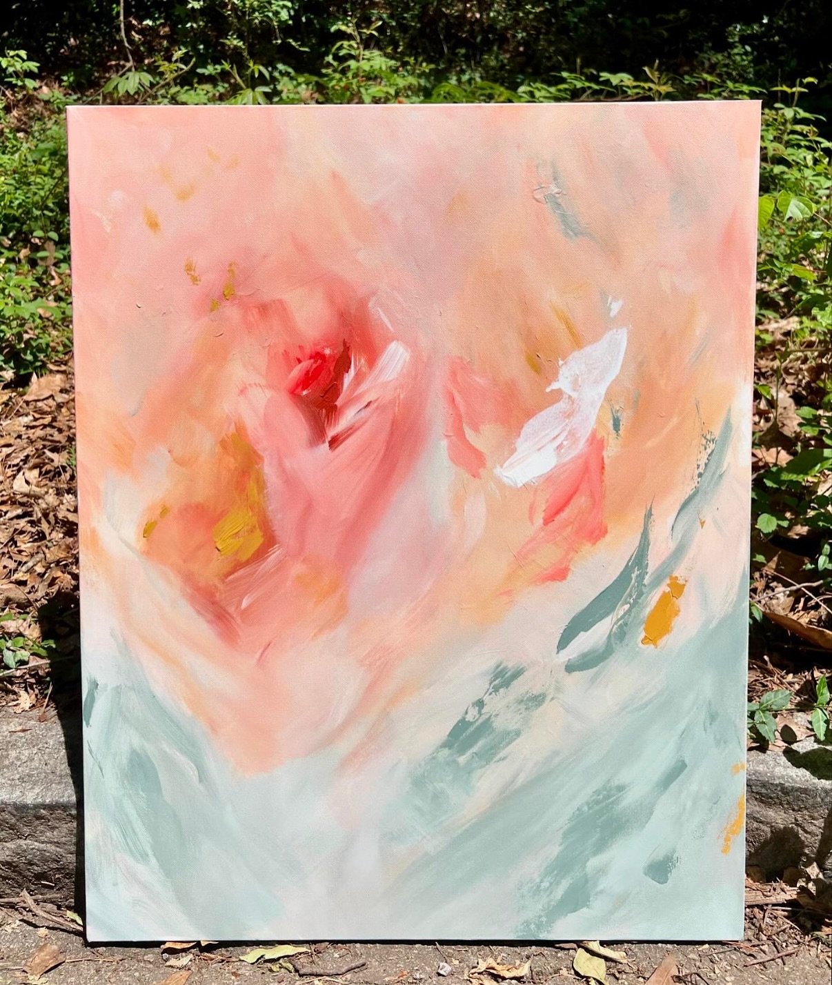 Pieces that sing 🌞summer🌞

Celebrate Summer Solstice with a new pop of color or shimmering gold addition on your walls. All pieces shown are available - DM or visit my website to collect/inquire 

.
.
.
.
.
.
Art for sale by artist
Abstract art to 