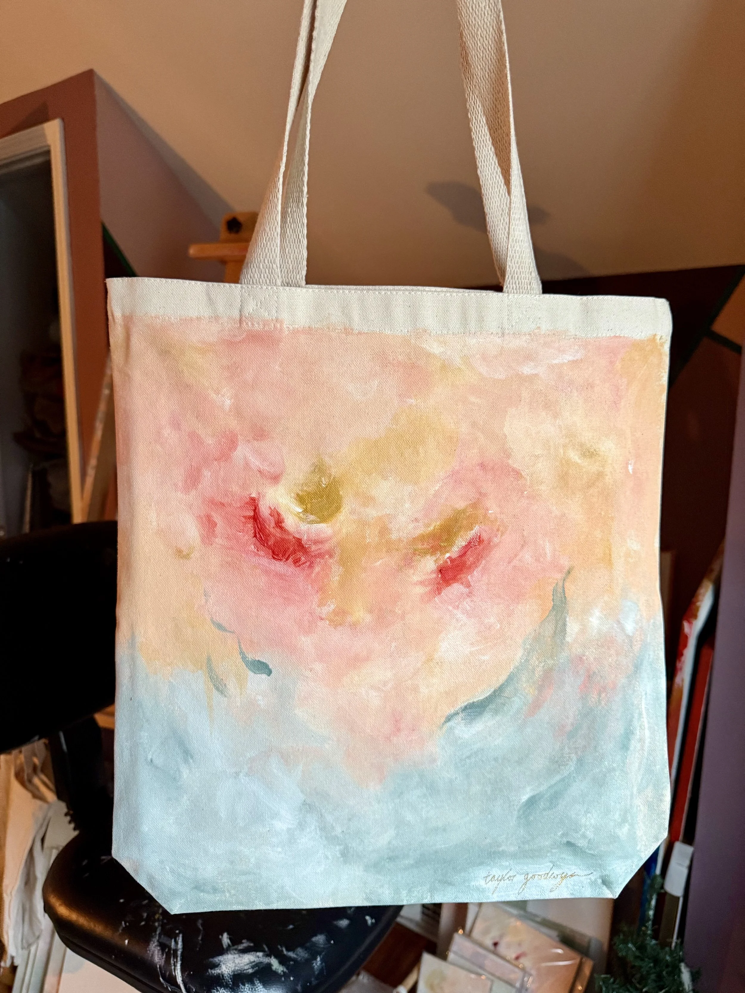 Handpainted Tote No. 1