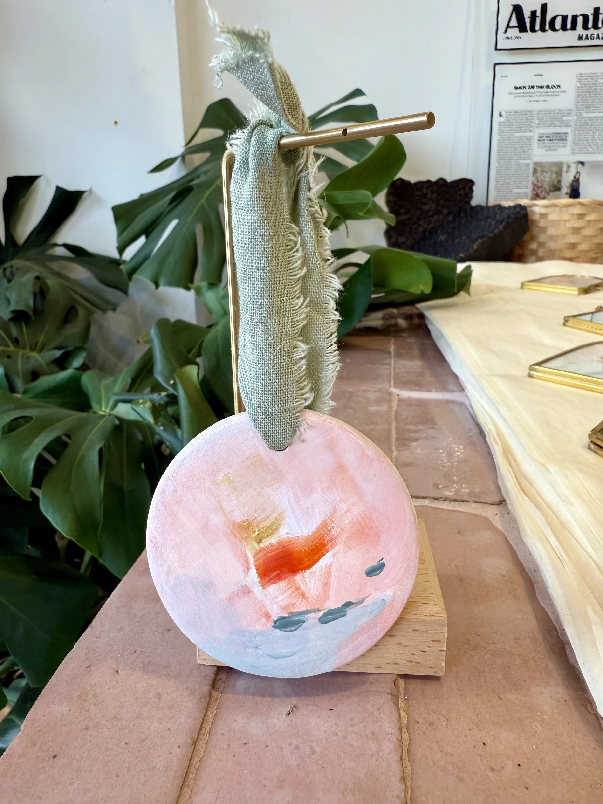 2025 Ceramic Disc Ornament No. 2