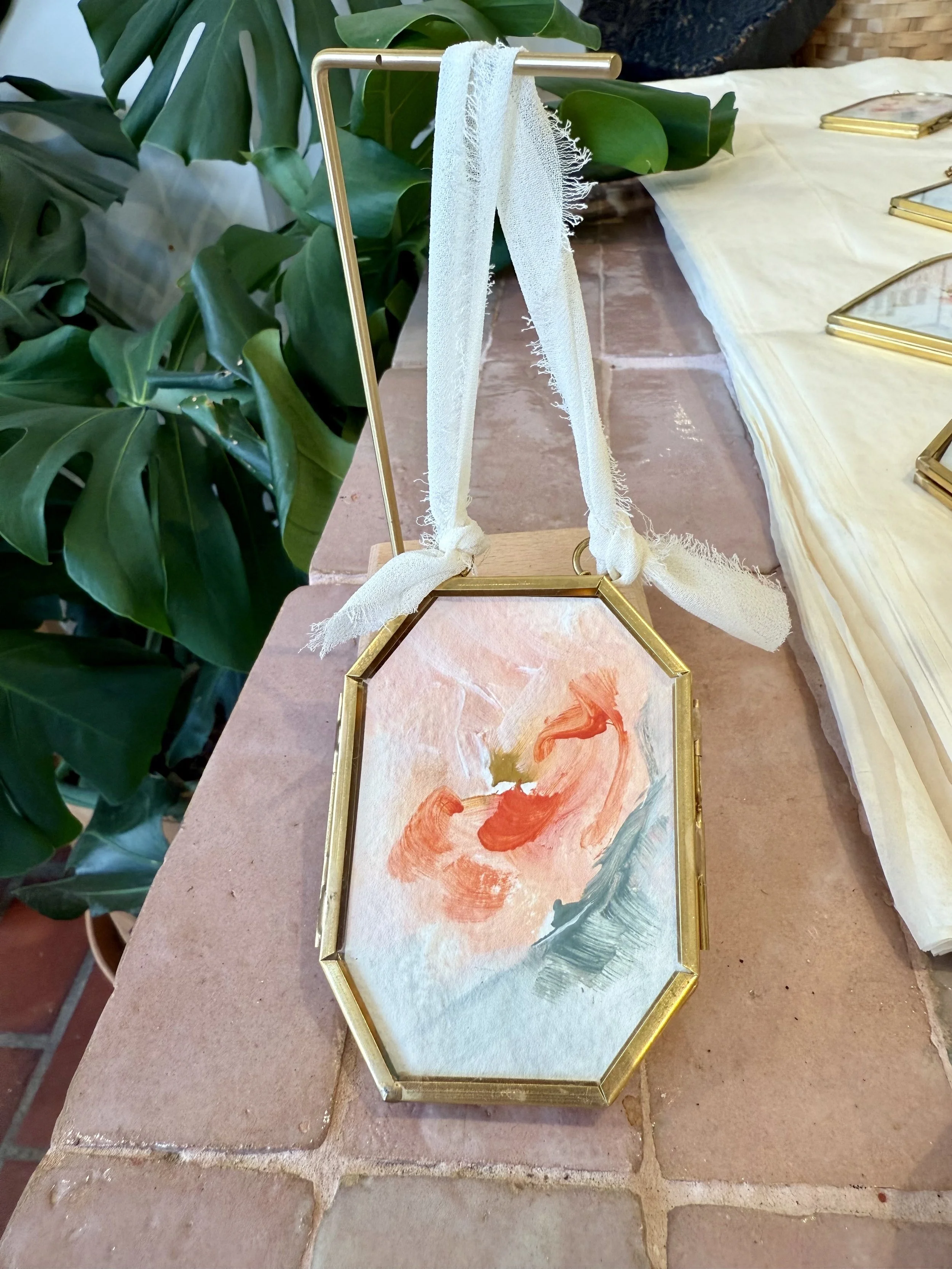 2025 Framed Ornament - Octagon Shape No. 2