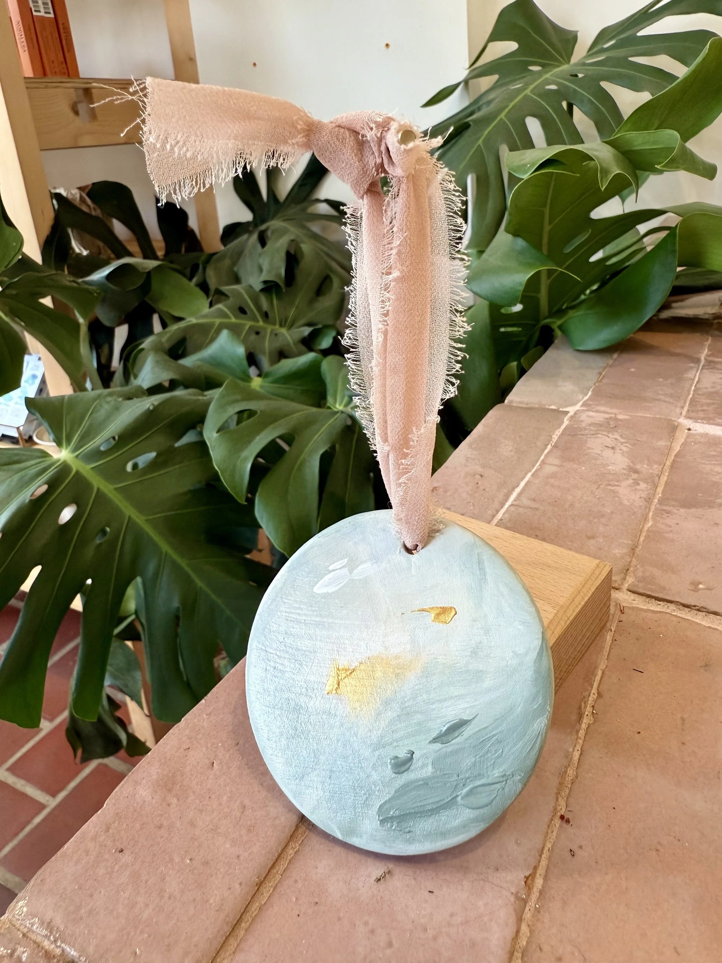 2025 Ceramic Disc Ornament No. 1