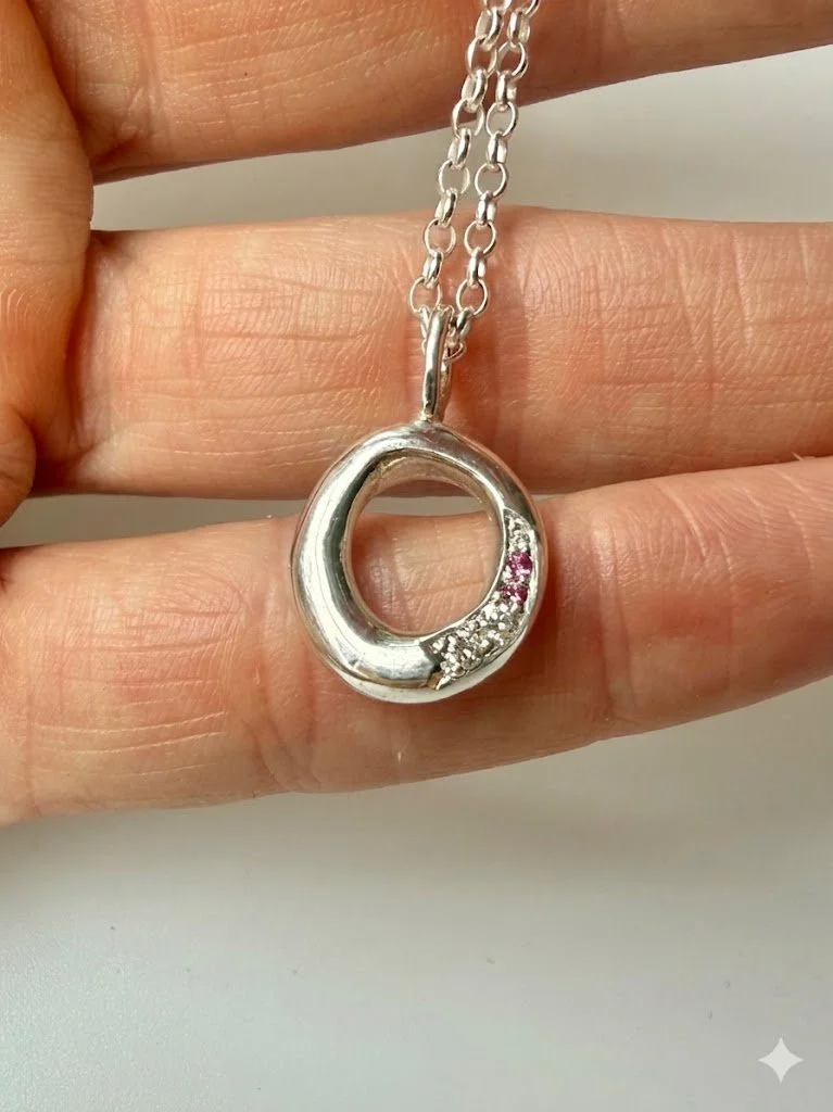 The Stem Pendant in Silver