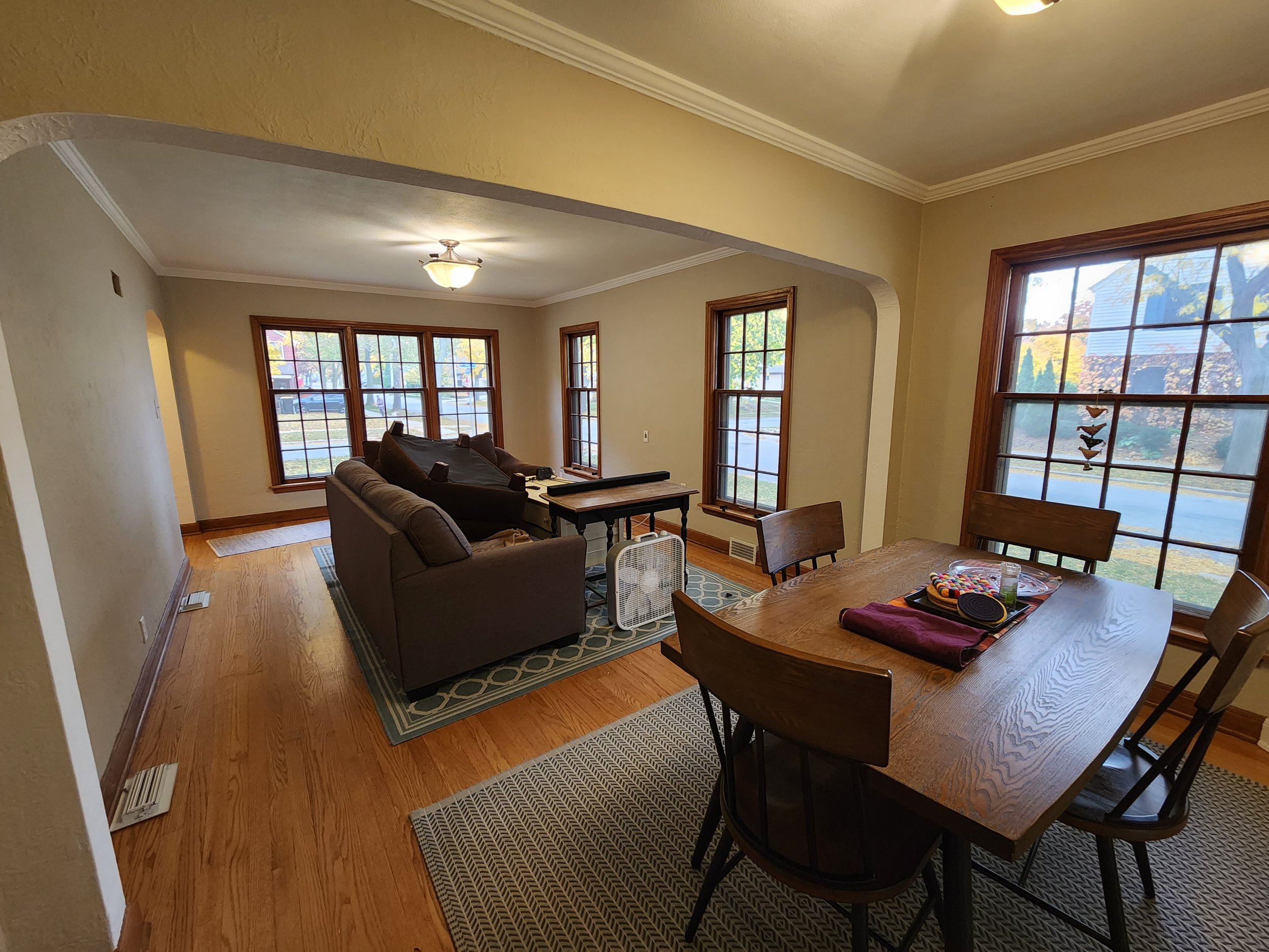 Living/dining room walls and ceiling (After)
Location: Milwaukee, WI