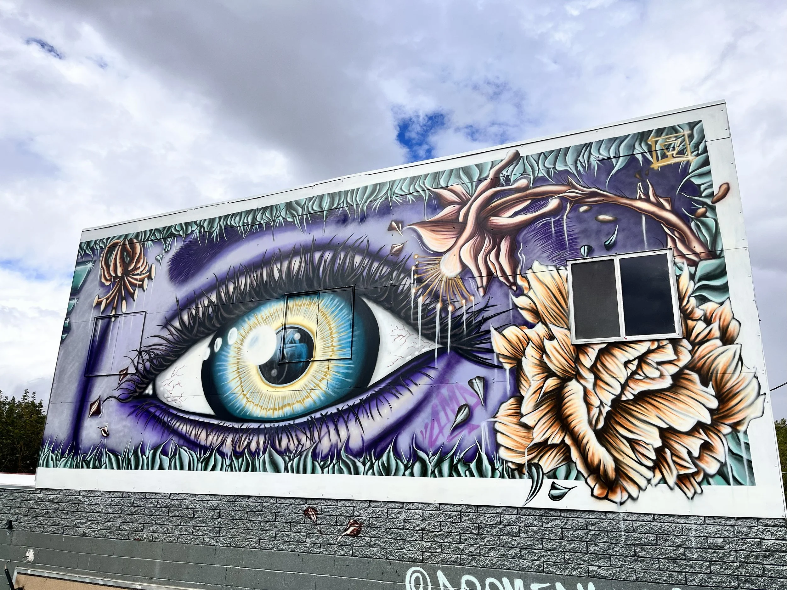 “I’ve Had My Eyes on You for Miles” Carson City Mural Fest 2025