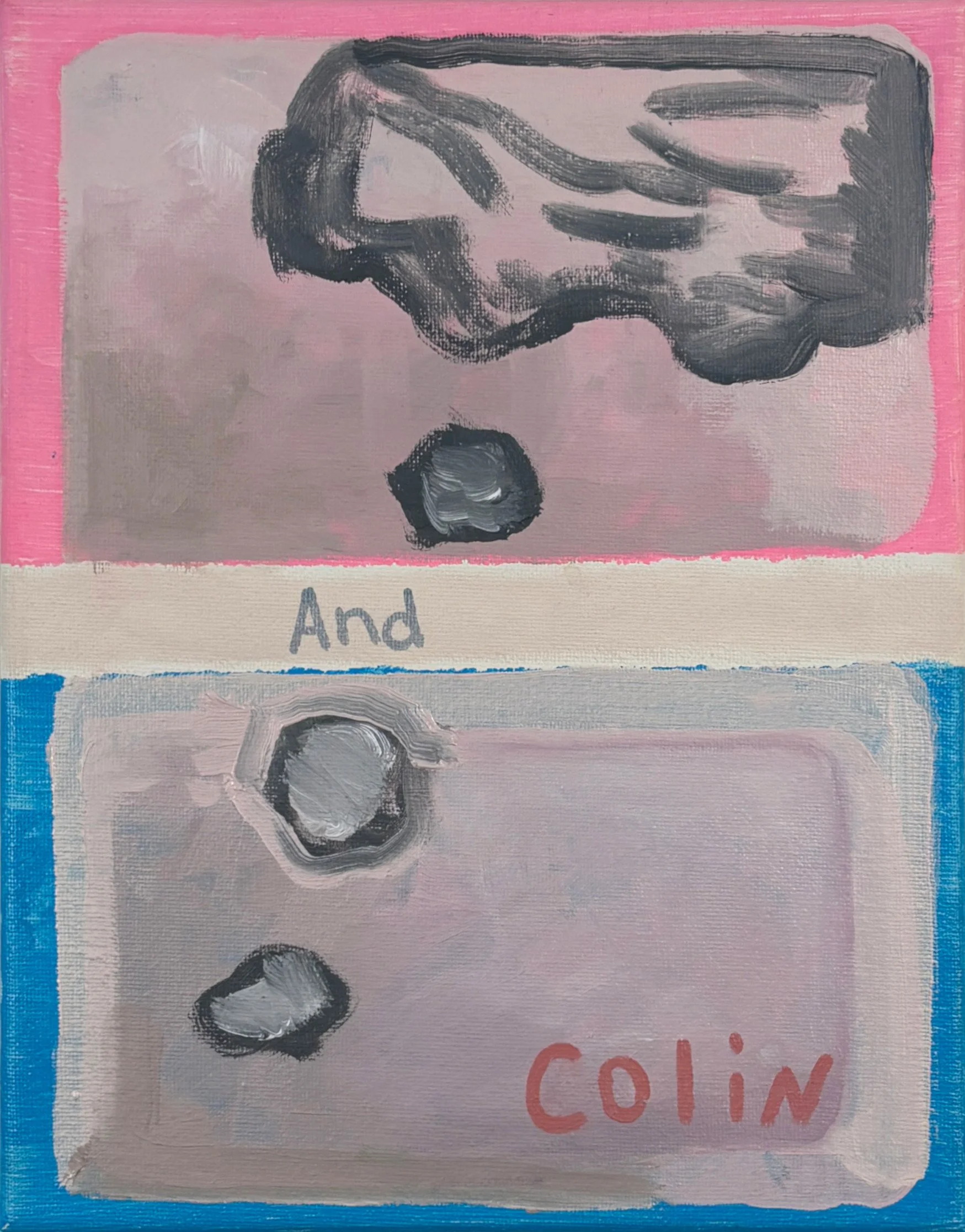 "Thank You Ousmane" Oil on canvas 8" x 10"