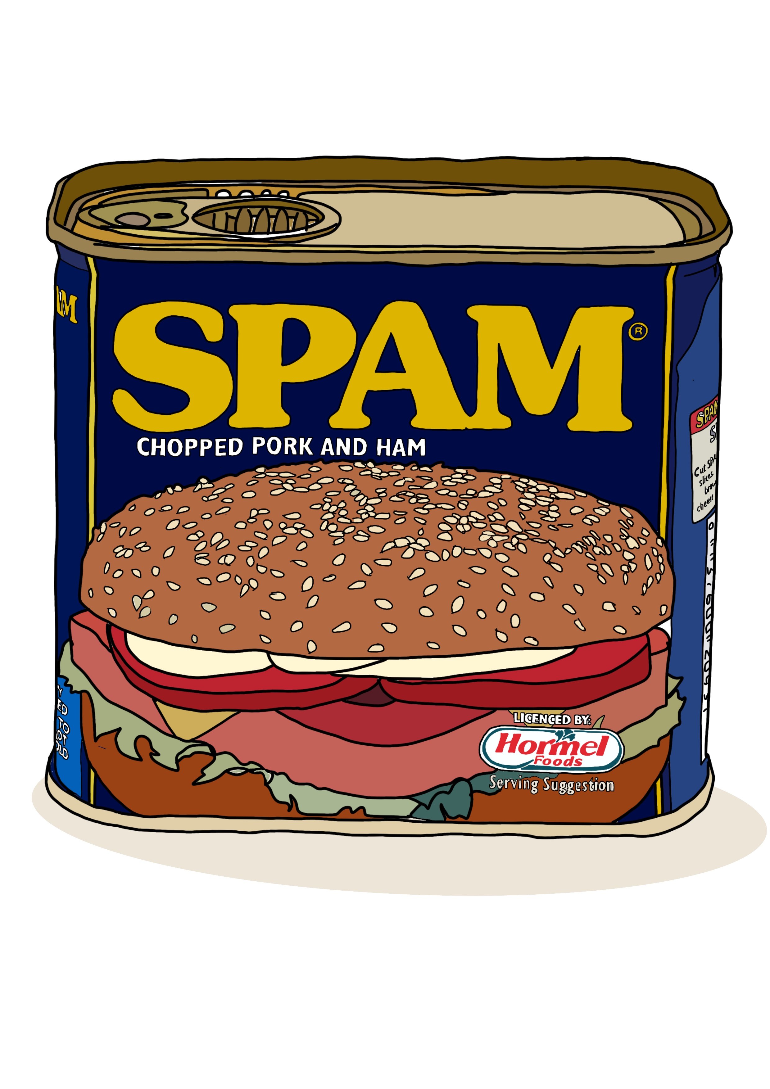 SPAM ART PRINT