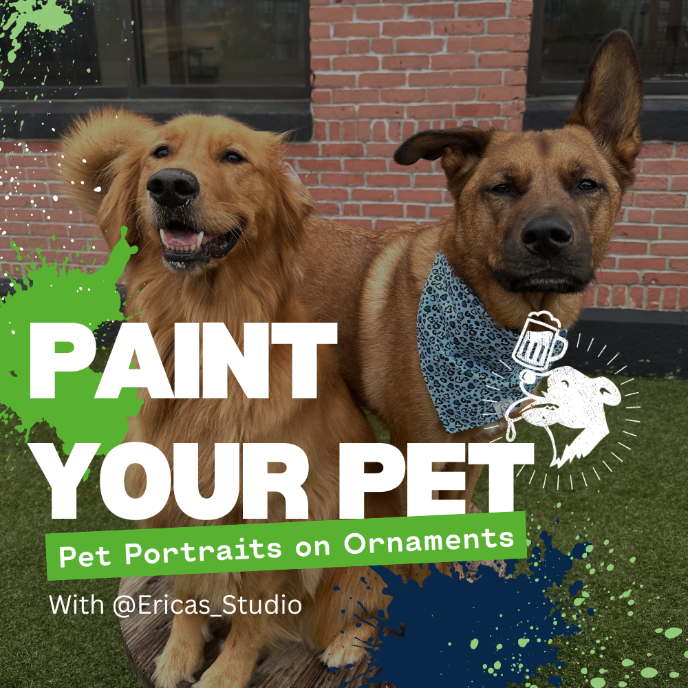 Paint and Sip: Pet Portraits on Ornaments