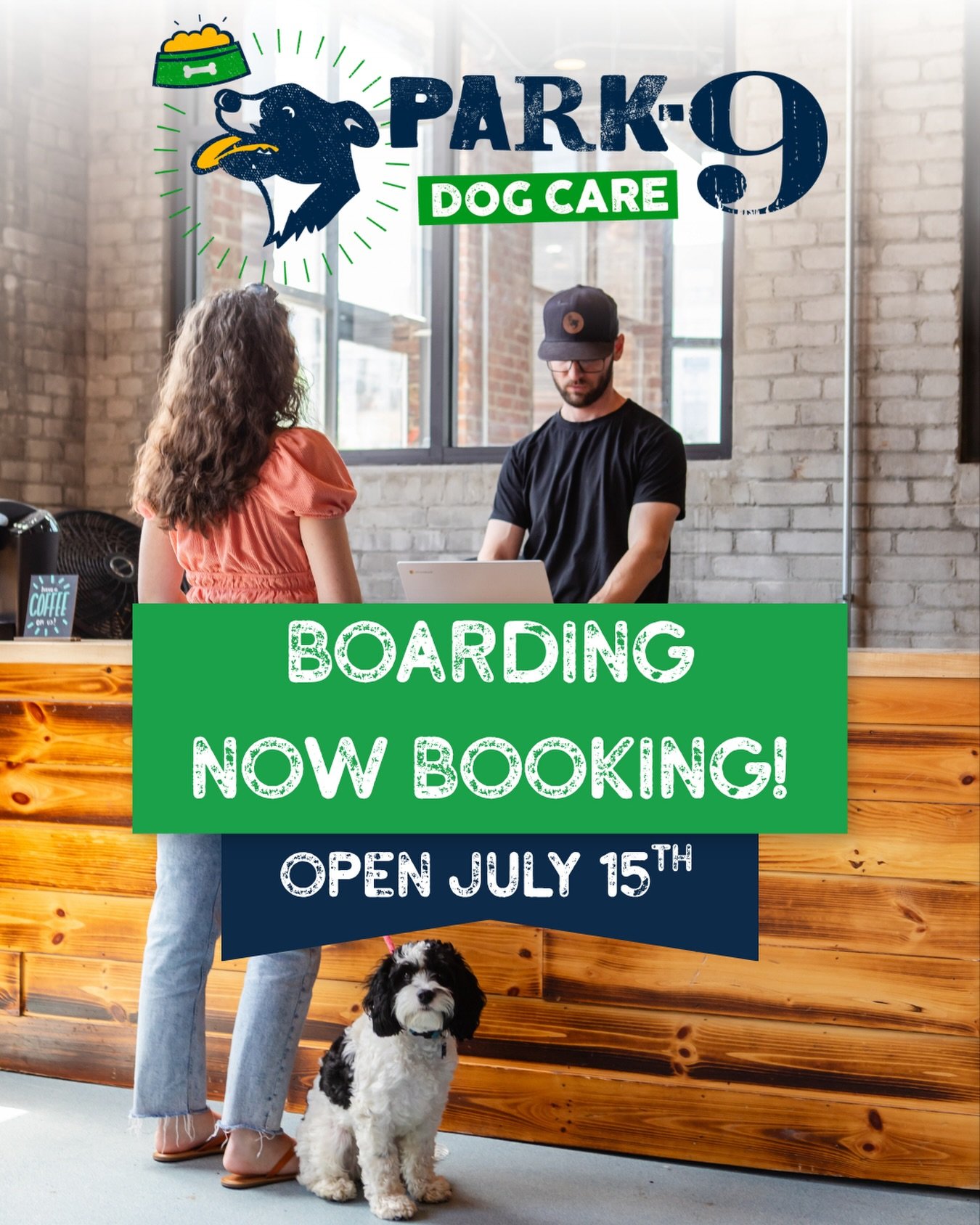 Park-9 Boarding services are officially open for booking! Your pup&rsquo;s new home away from home is now accepting reservations for stays starting on July 15th via the Gingr dog care portal.

At Park‑9, overnight care is more than a place to sleep -