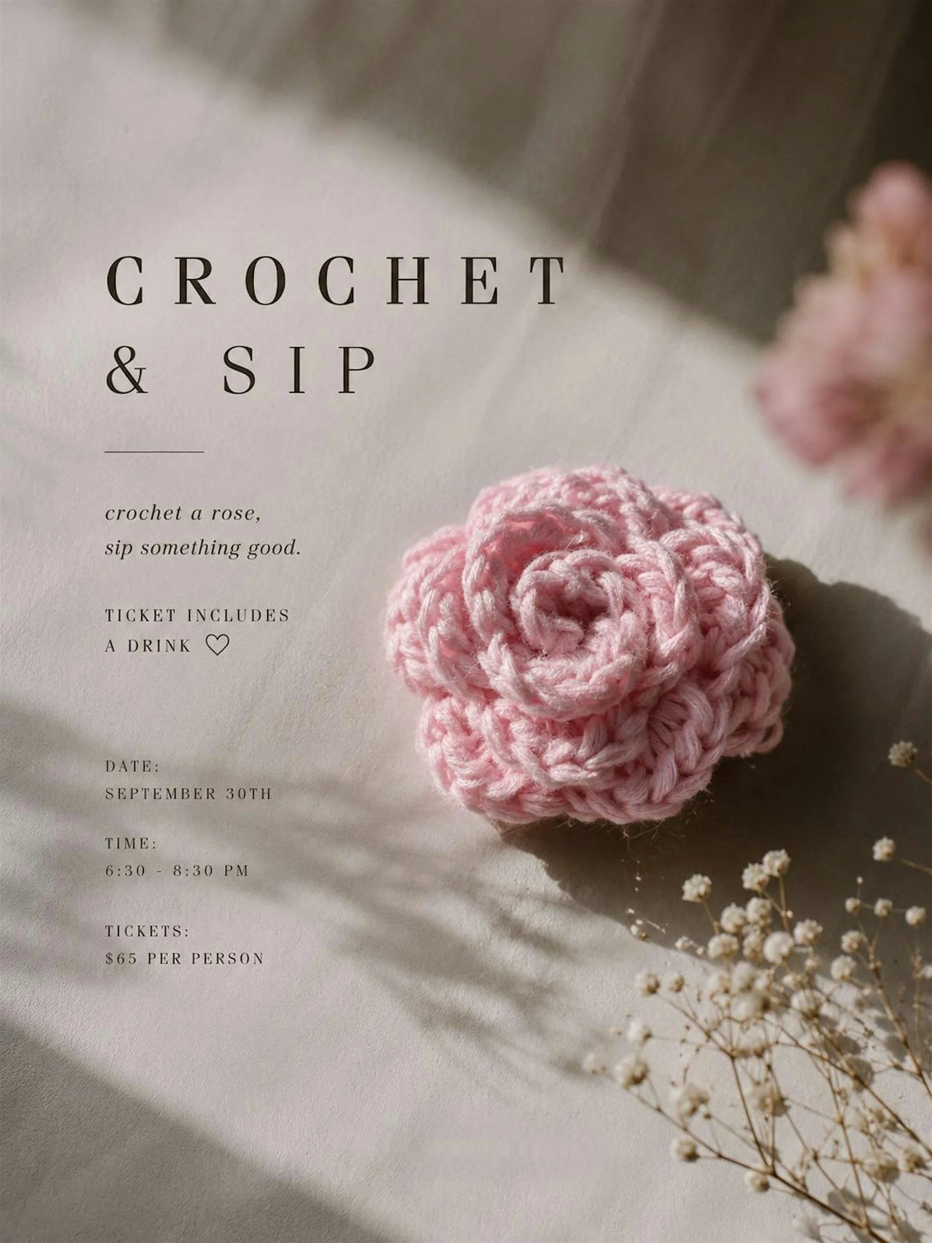 Crochet and Sip