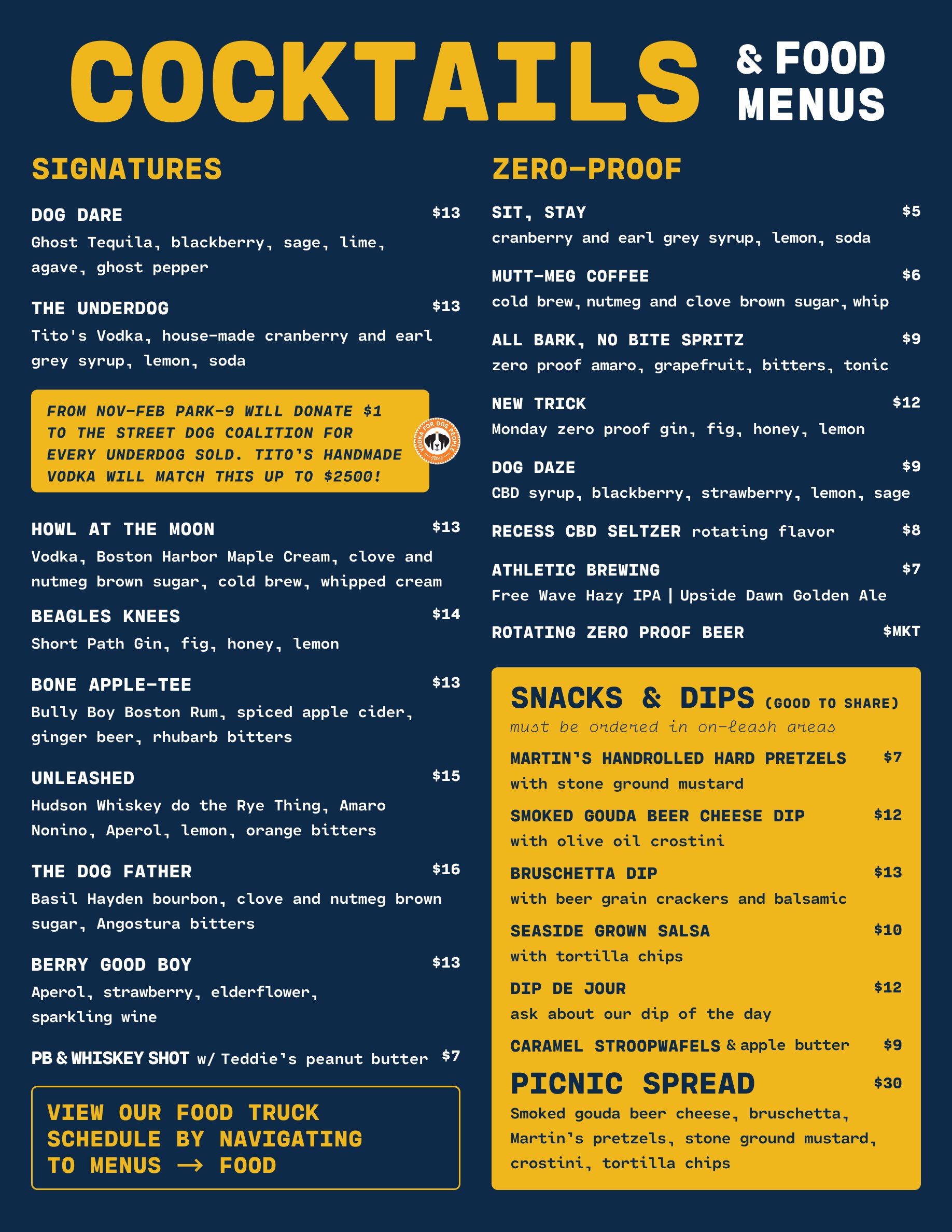 Dog Bar Food And Drink Menus Humans And Dogs Too Park 9 Dog Bar dog-bar-food-and-drink-menus-humans-and-dogs-too-park-9-dog-bar