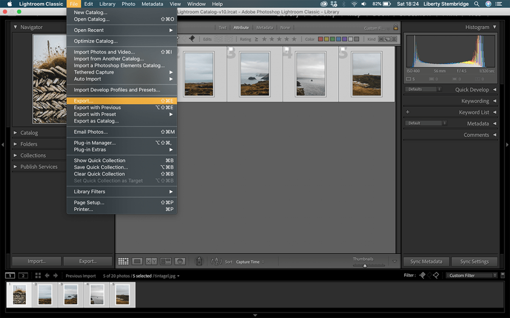 How to Flag a Photo in Lightroom CC