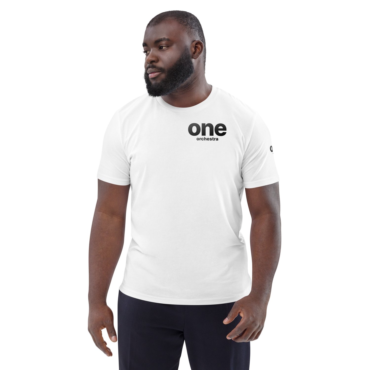 Organic Crew Neck T-Shirt / White