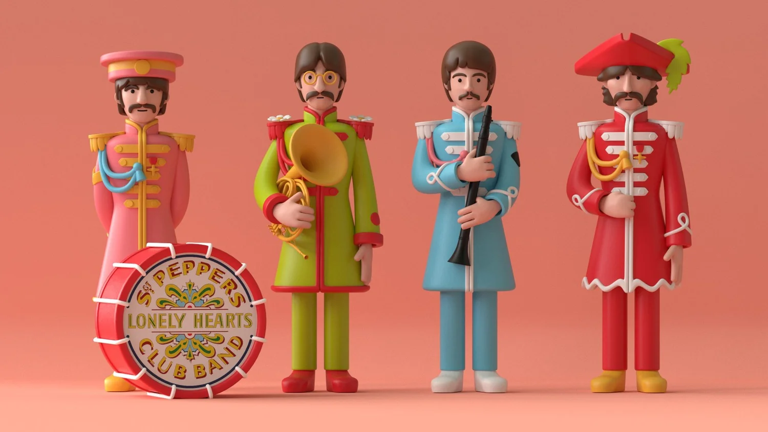 The Beatles Art Toys — Collectable Cities