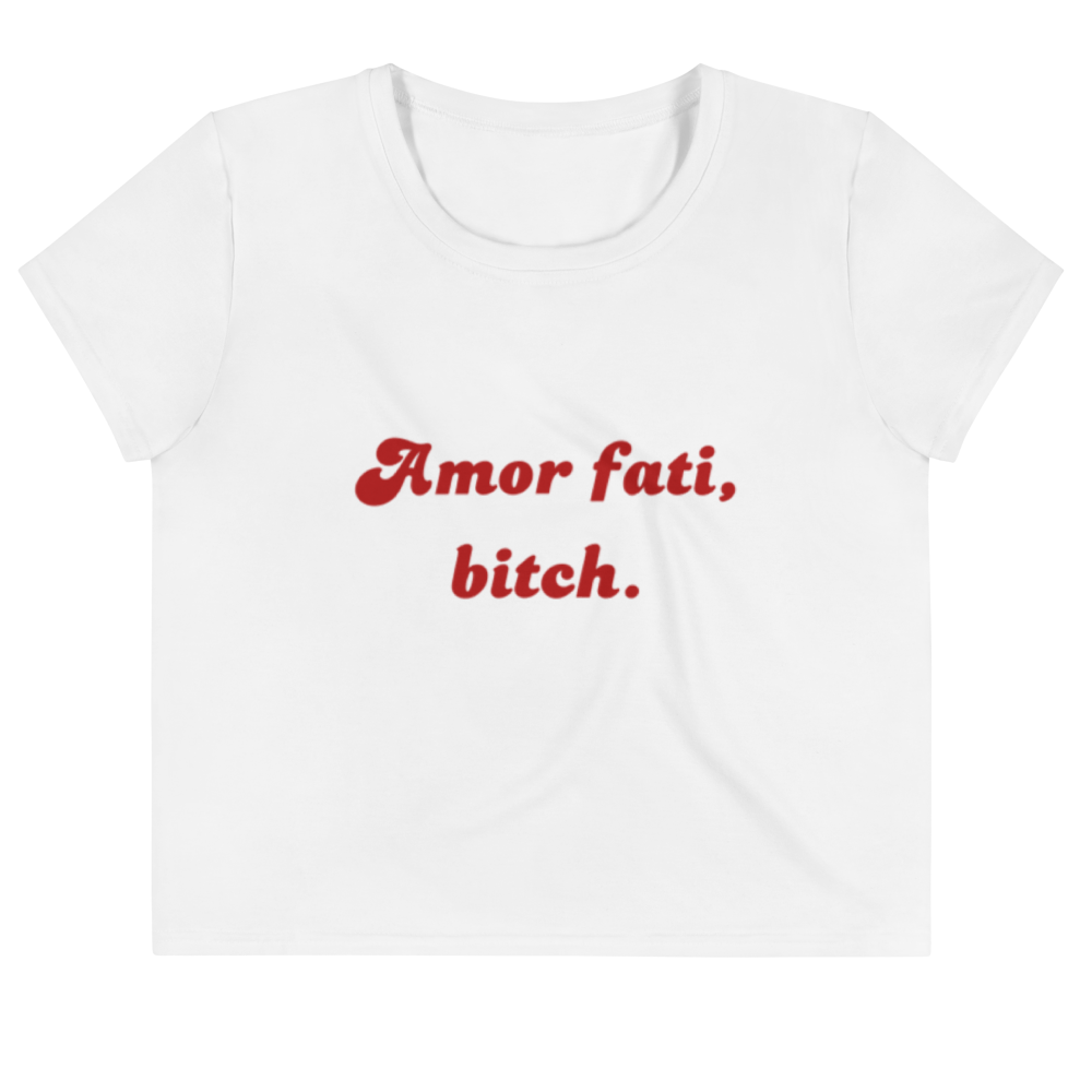 Amor Fati Crop Top