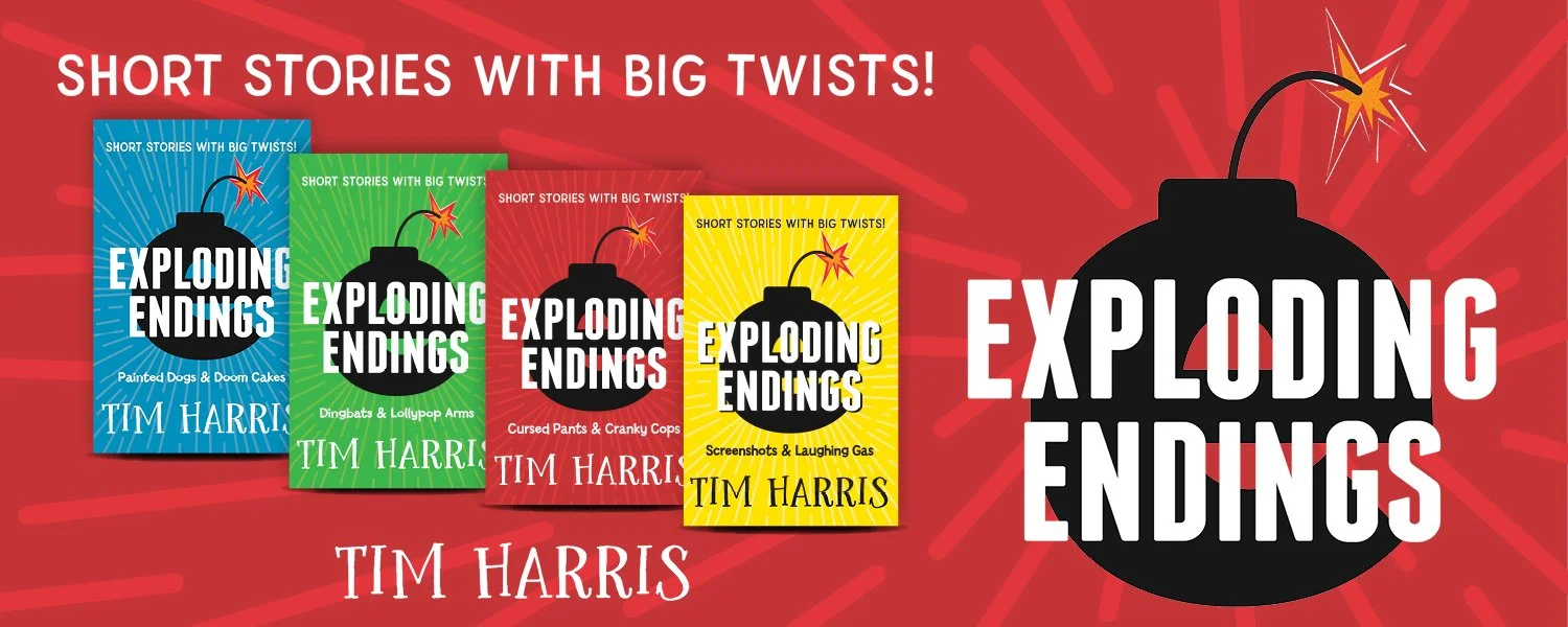 Exploding Endings Red Tim Harris Book