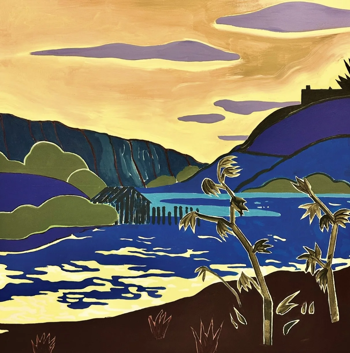 Yellow sérusier

2025
Oil and acrylic on canvas
128 x 128 cm 