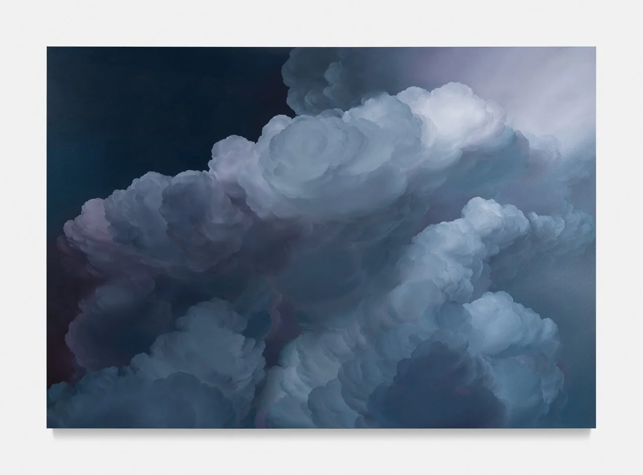 Atmosphere No 181 (Two Step) 
244 x 351 cm / 96 x 138 inch oil on canvas 2025 in Zurich 