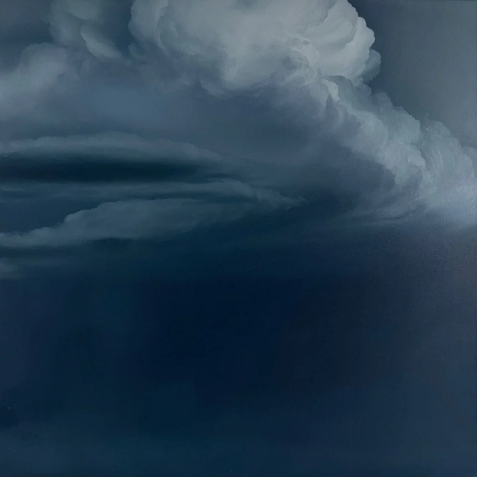 Atmosphere No 187 (Isla) 
101.60 x 101.60 cm / 40 x 40 inch oil on canvas 2025 in Zurich