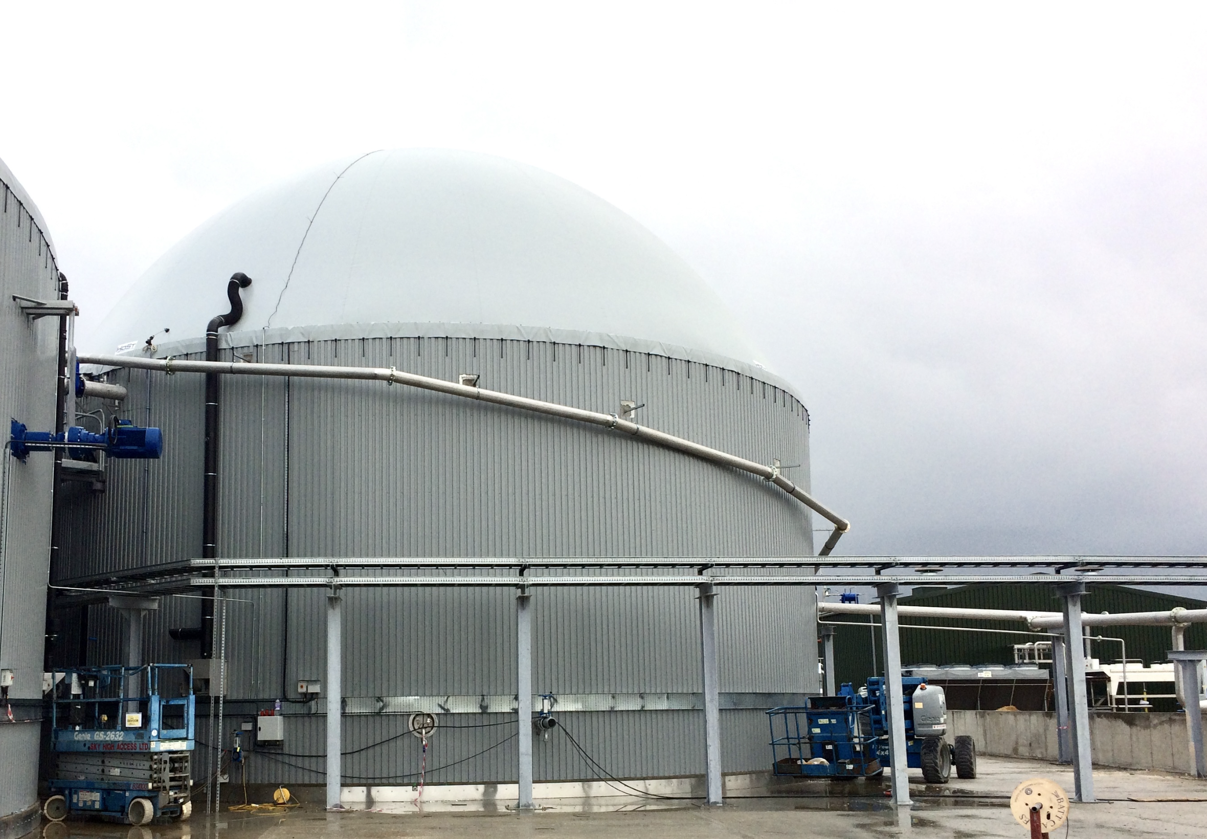 Pipework for Biogas plant (Red Lodge)