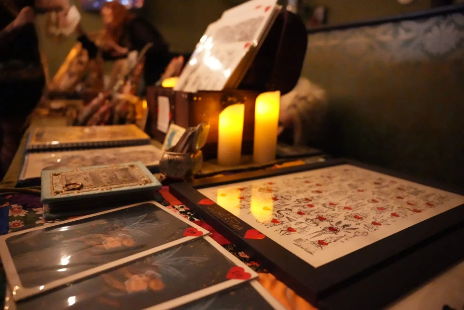 Heart of Glass Tattoo studio Christmas Market 2025