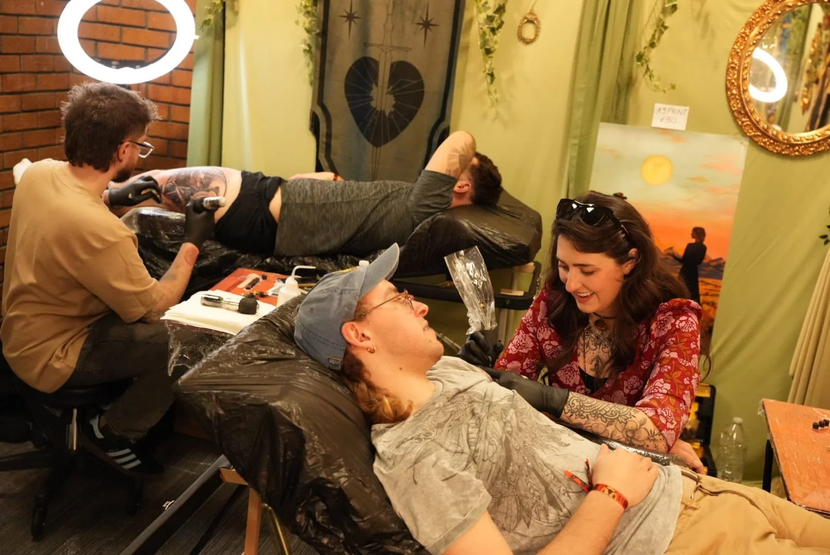 Heart of Glass Tattoo studio at Brighton Tattoo Convention 2026