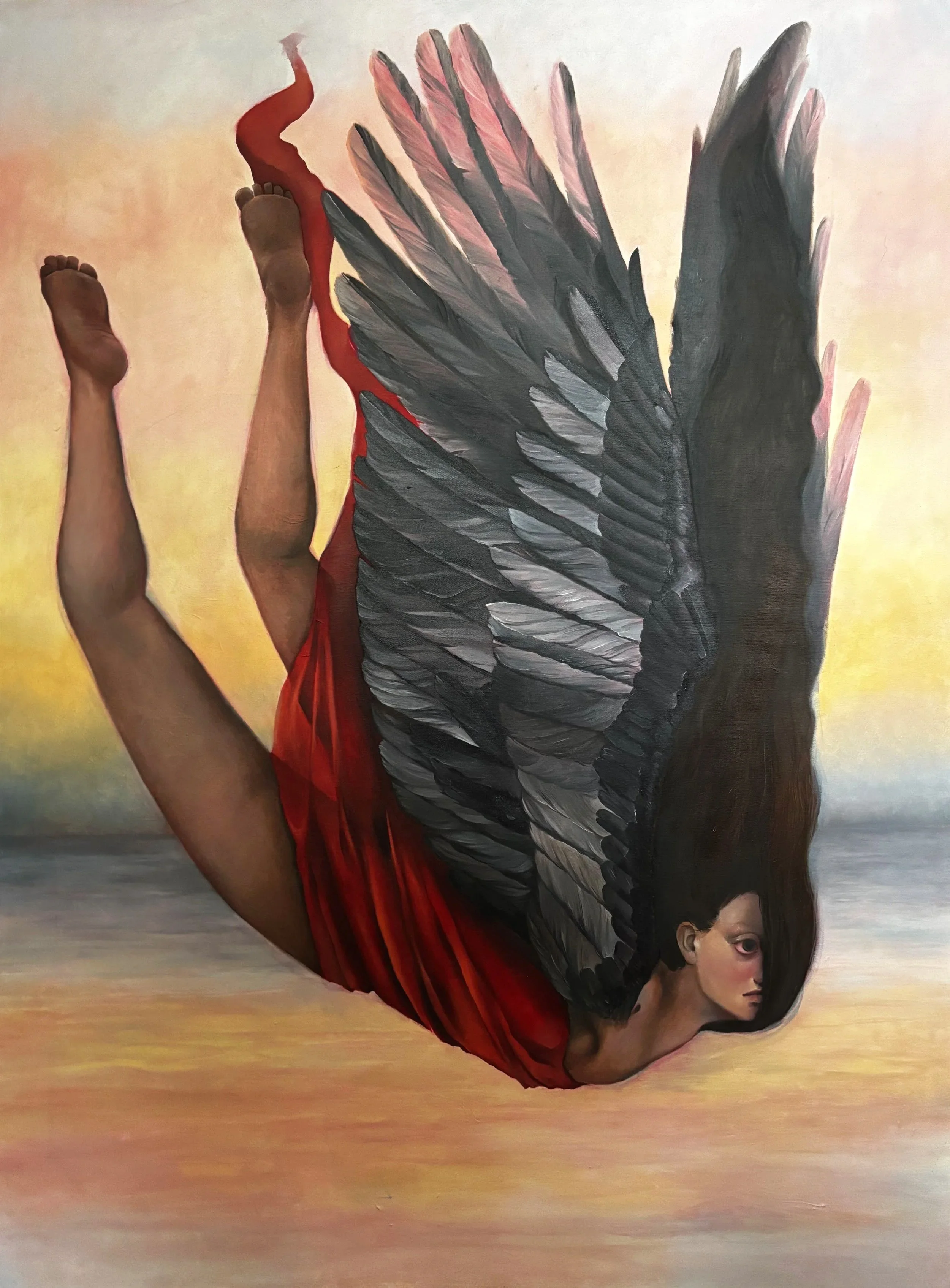 If I Grew Wings | 2025 | Oil on Canvas | 36x48