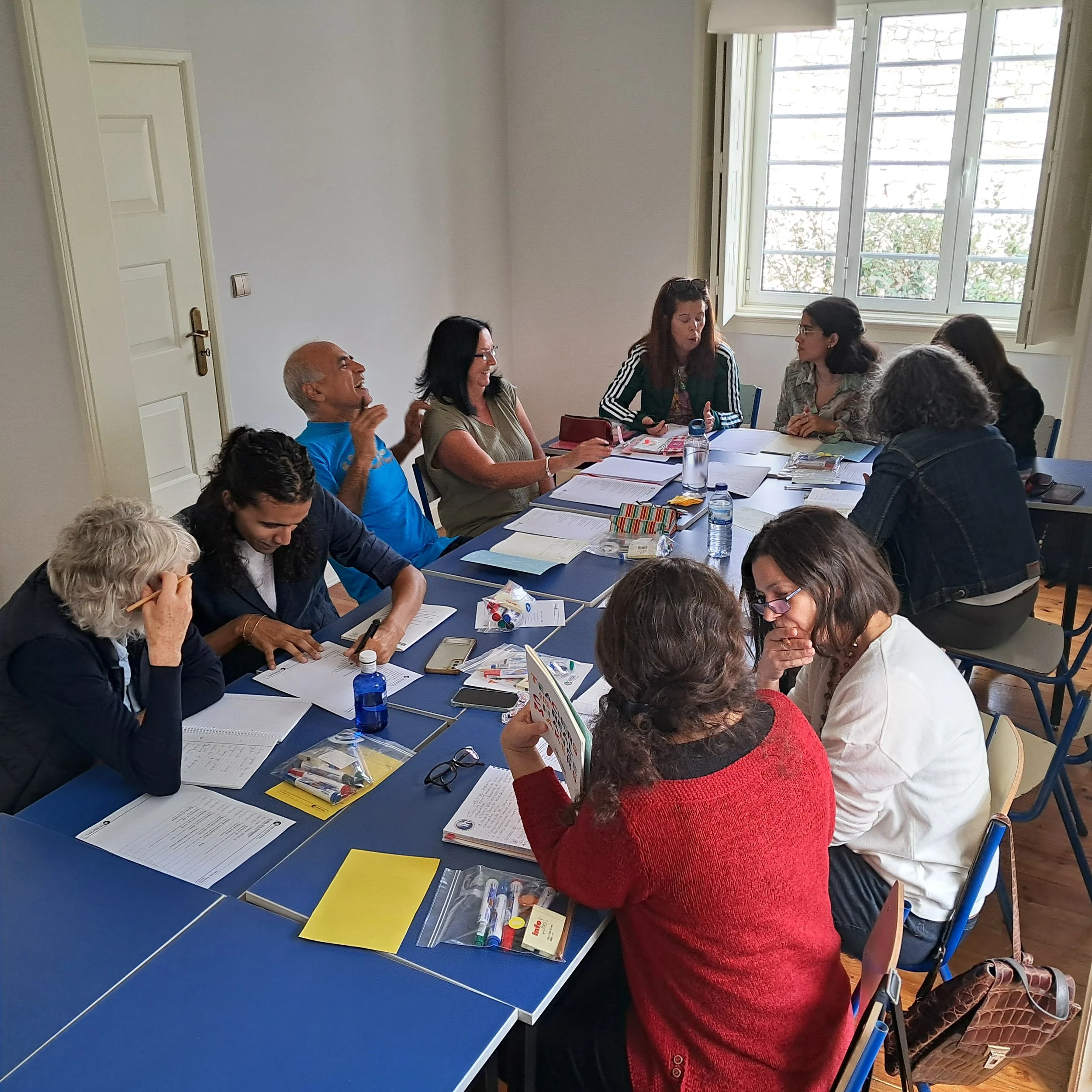 adult students at IH Coimbra OSC